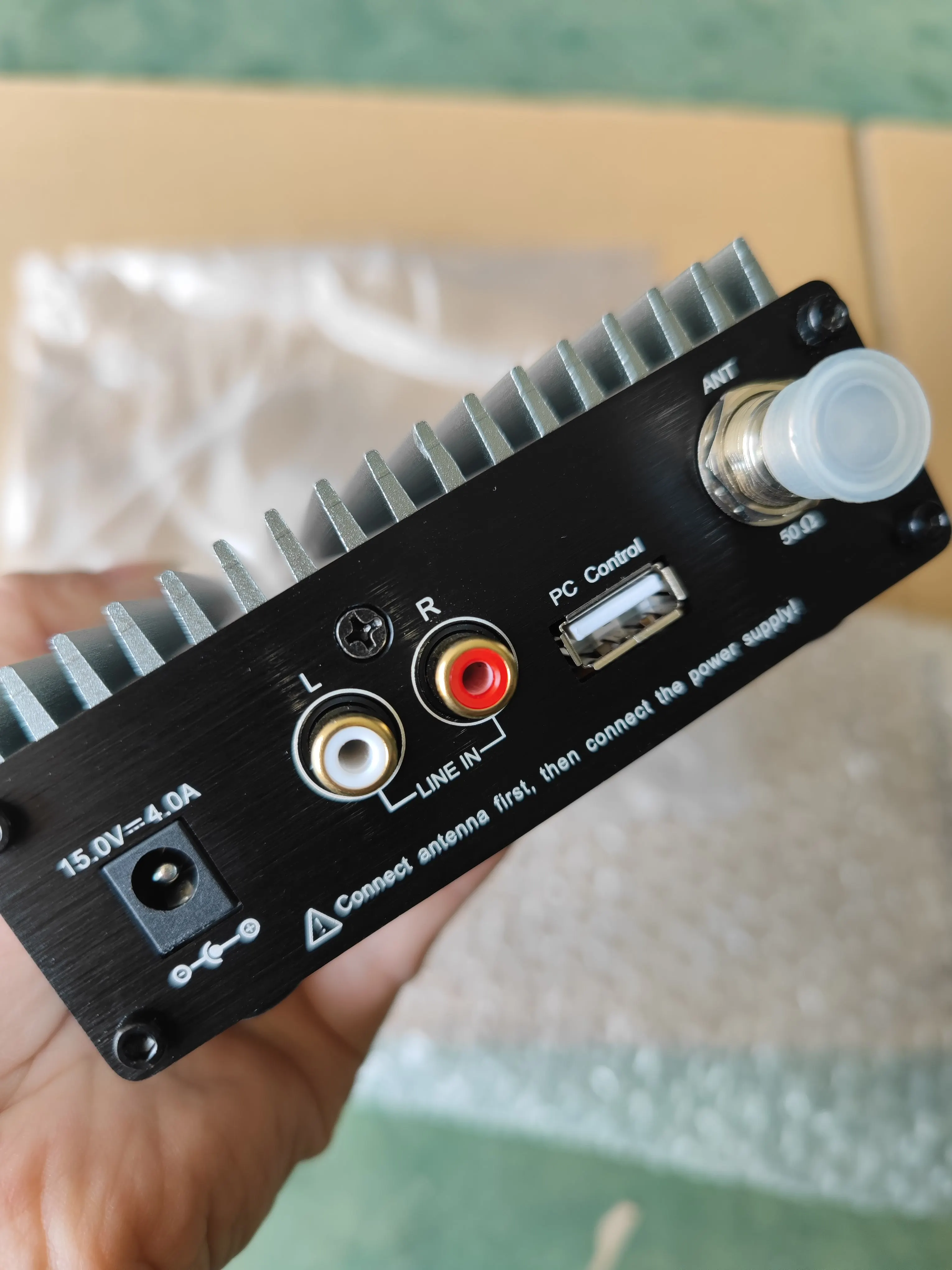 CZE-15B 15W Radio FM Transmitter PC Control and USB FM Broadcasting Station Transmitter