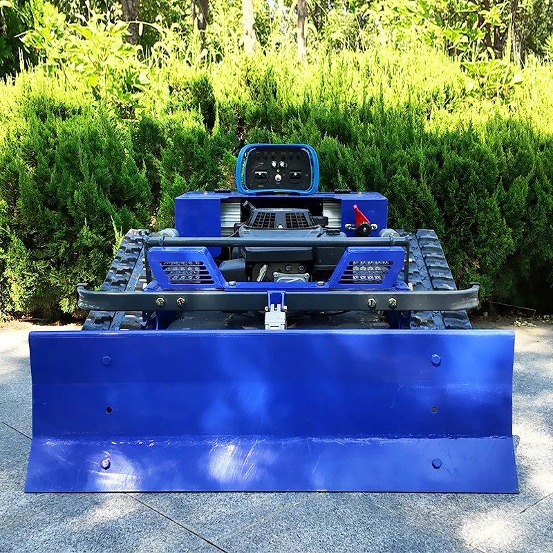 Customiced Hot Selling Diesel Lawn Mower Crawler Type 80-120cm Cutting Width Grass Cutting