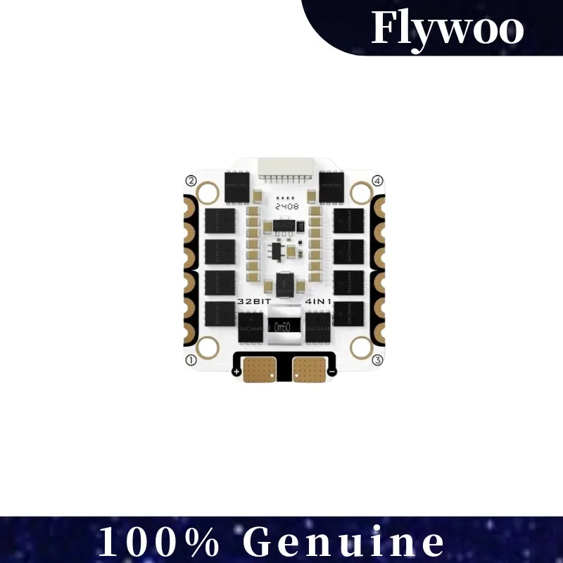 

Flywoo GOKU G55M 55A 4in1 ESC 3-6S 32Bit AM32 для гоночного дрона FPV 30,5x30,5 мм, совместимый со стеком контроллера полета