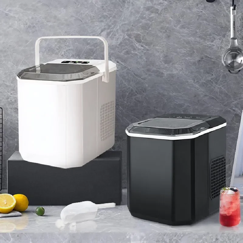 New Automatic Mini Portable Ice Maker Machine Freezer Ice Generator White Ice Maker