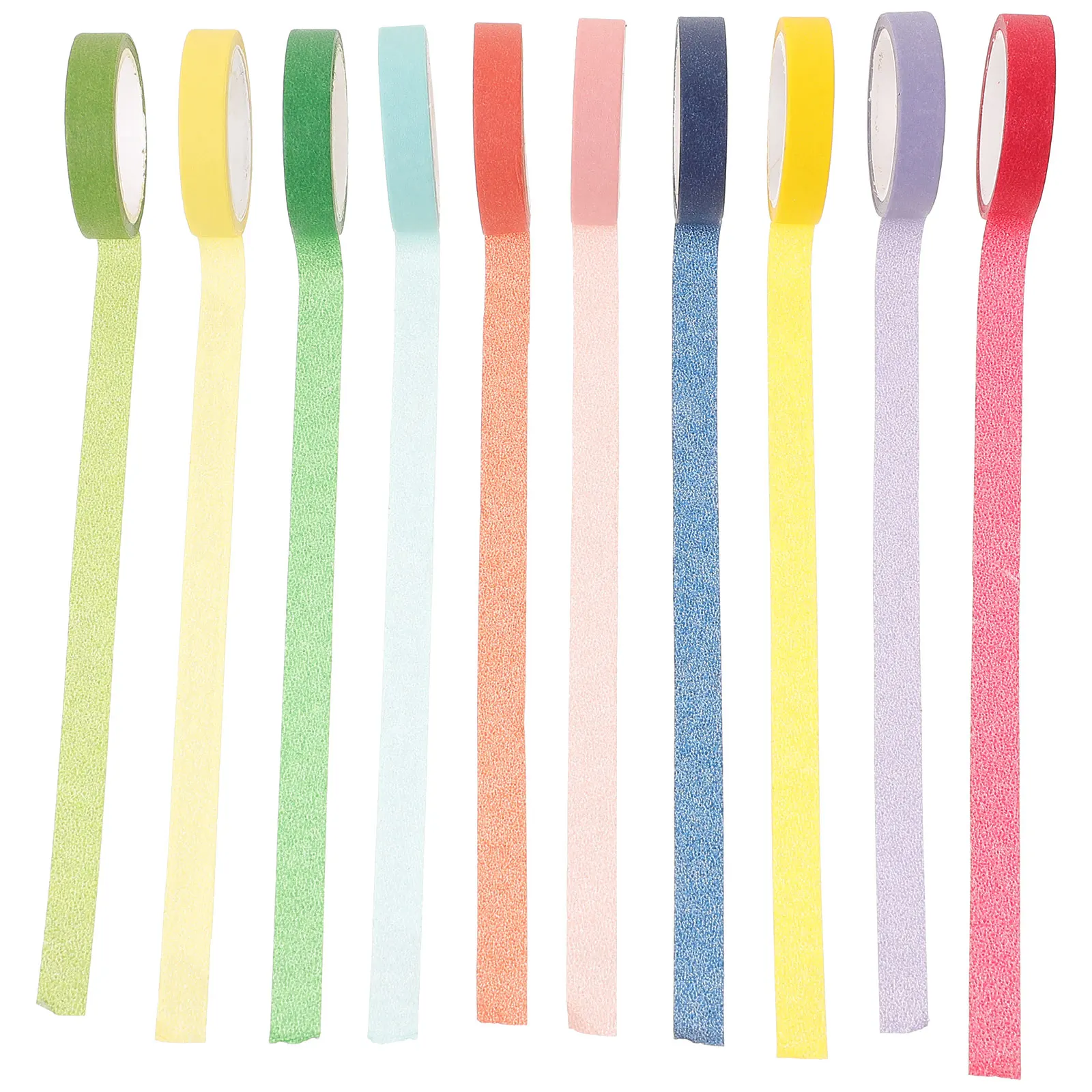 

10 Rolls Washi Tape Scrapbook Scrapbooking Colorful Decorative Whisper Paper Stickers for