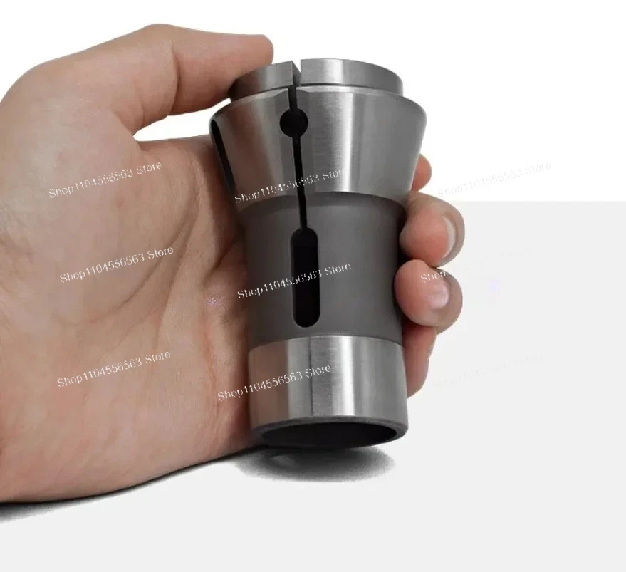 173E Spring Steel Collet Chuck 3-36mm Round Hole, High Precision Push Type Lathe Chuck for CNC Machine