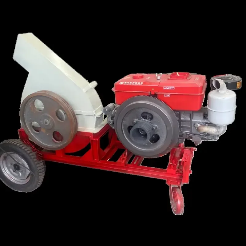 1-3 Ton Log Pine Wood Chipper Machine Industrial Wood Crusher for Manufacturing Wood Chips Factory Direct Sale Support