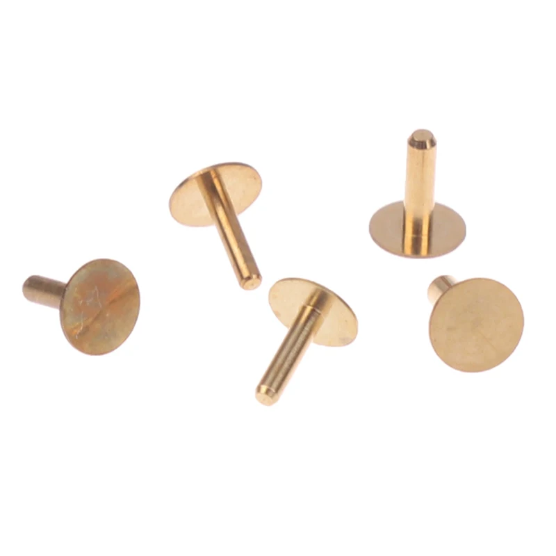 4 pçs cobre relógio dial pés 0.64/0.69/0.74/0.79/0.94mm haste relógio movimento reparação relógio peças de reposição acessórios