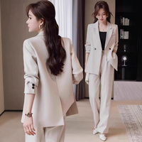 High-Grade Women 2025 New Spring and Autumn Business Clothing Workplace Commute Leisure Suit