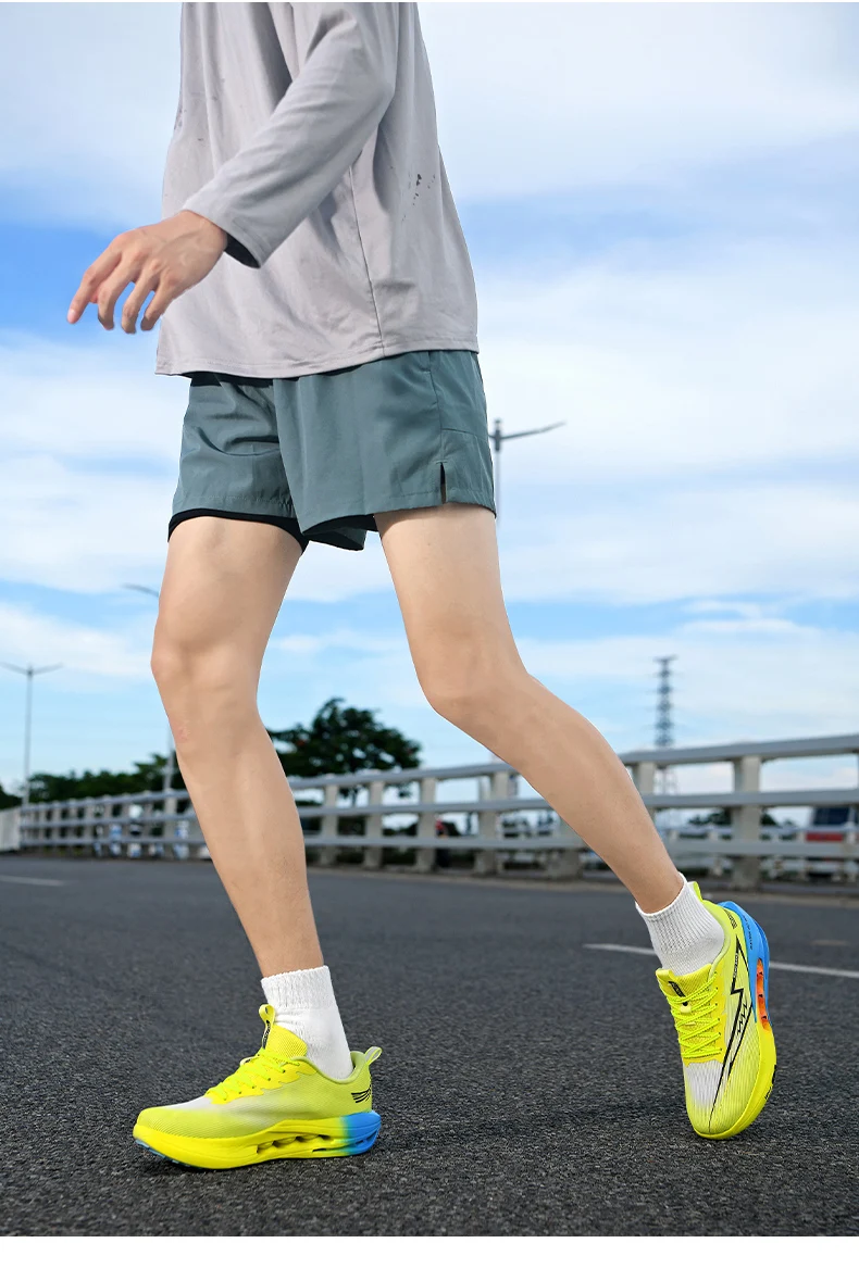 Marathon-Laufschuhe für Herren, spezielle Sneaker, Damen-Outdoor-Jogging-Sportschuhe, trendige, atmungsaktive und leichte Sportschuhe für Damen. – Detail 8