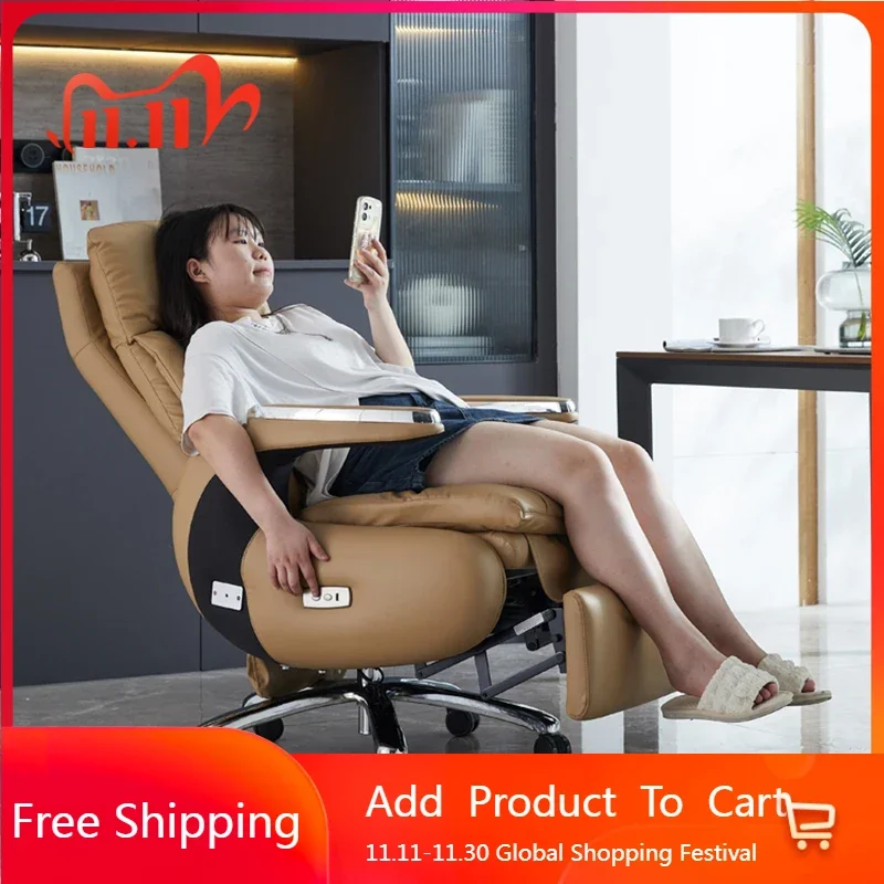 

Эргономичное офисное кресло с откидной спинкой, трон с поворотным подлокотником, современное удобное офисное кресло, скандинавский дизайнер, табурет, модная мебель