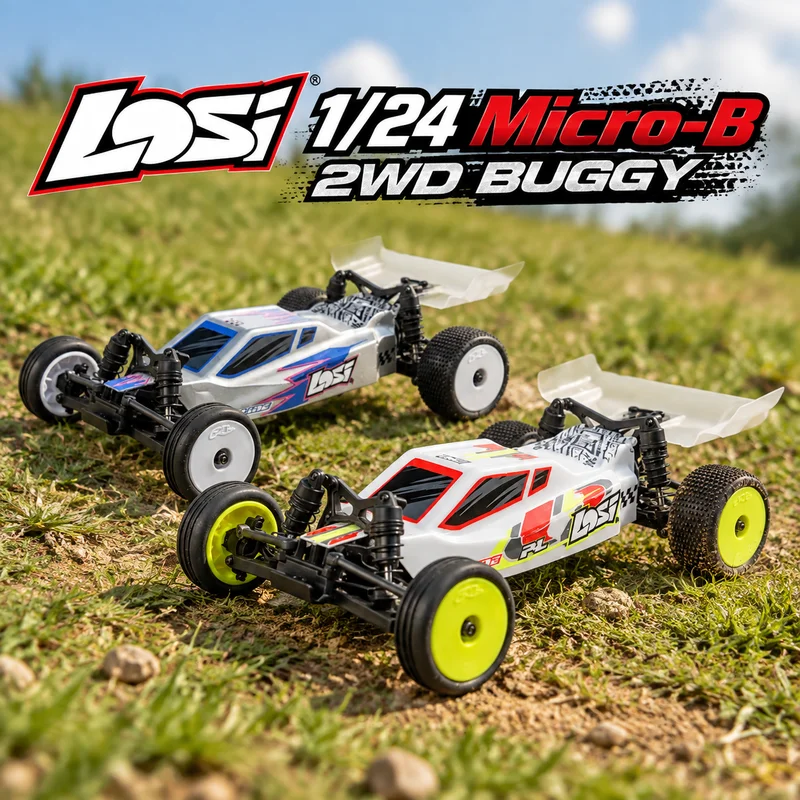 LOSI 1/24 Micro-B 2WD BUGGY Remote Control Electric Two-wheel Drive Off-road Vehicle RC Model Car