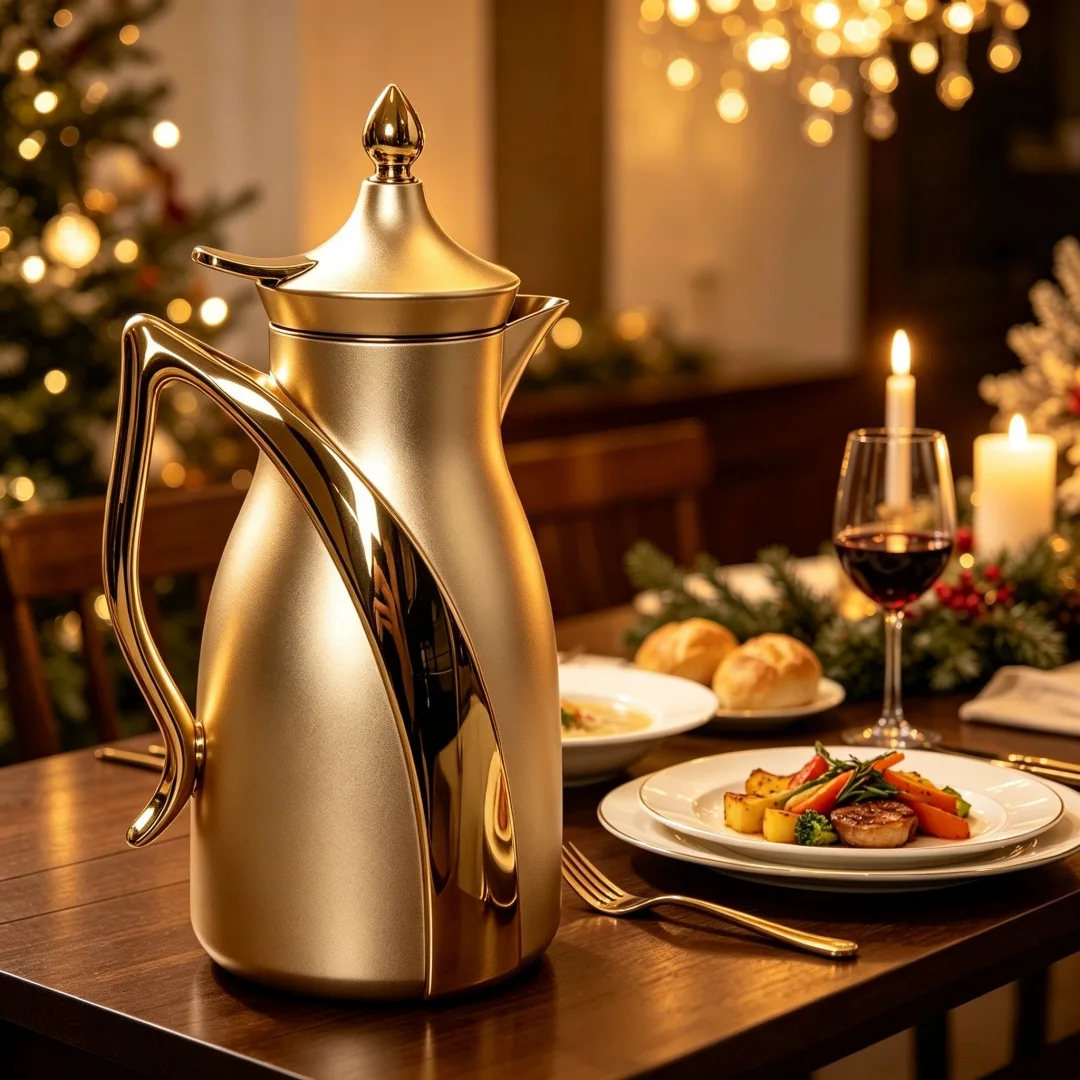 Thermo Flask Thermal Insulation Box Household Large Capacity 1.0L Thermal Insulation Pot Arabic Thermal Insulation Kettle