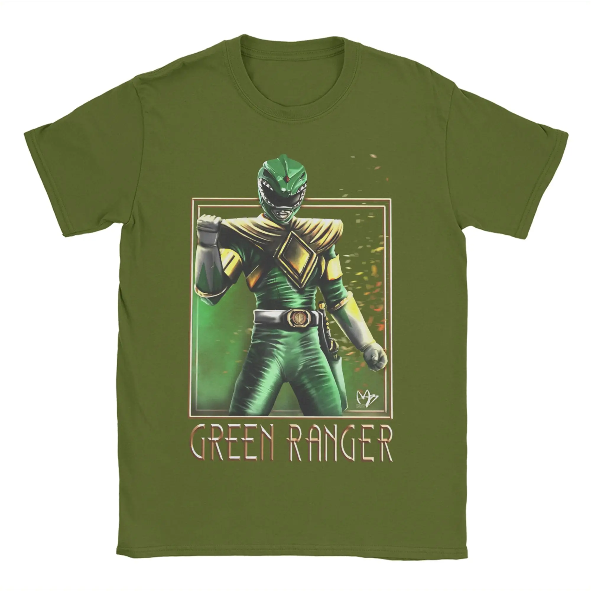 Power Rangers Mighty Morphin (Green Ranger) for Men Women T Shirt  Funny Tee Shirt T-Shirt Pure Cotton Big Size Clothing