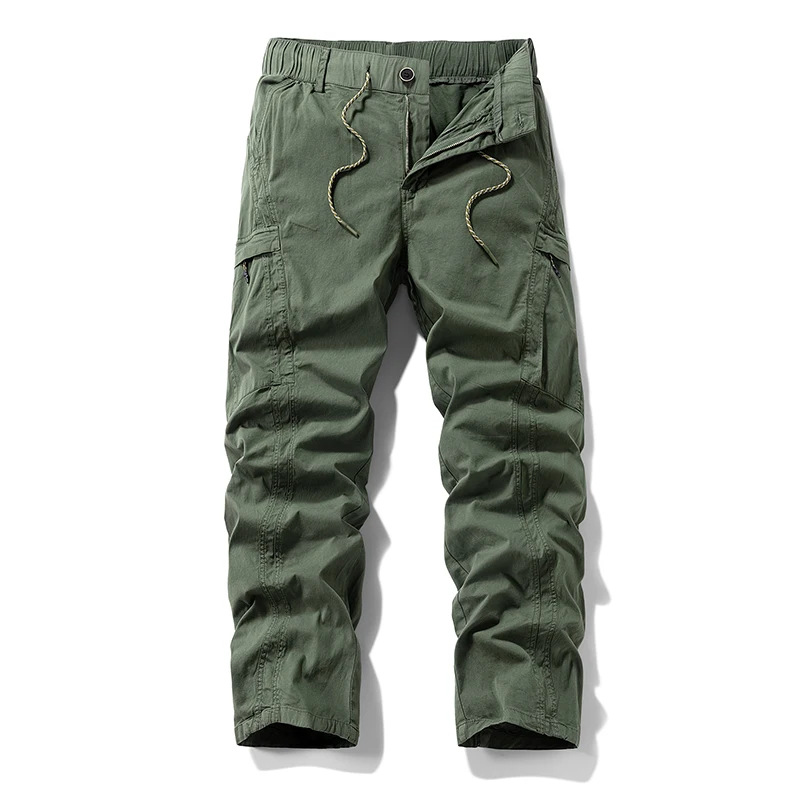 

Men's work pants 2025 summer new style work pants loose straight tube versatile pants men's trendy high street men's clothing