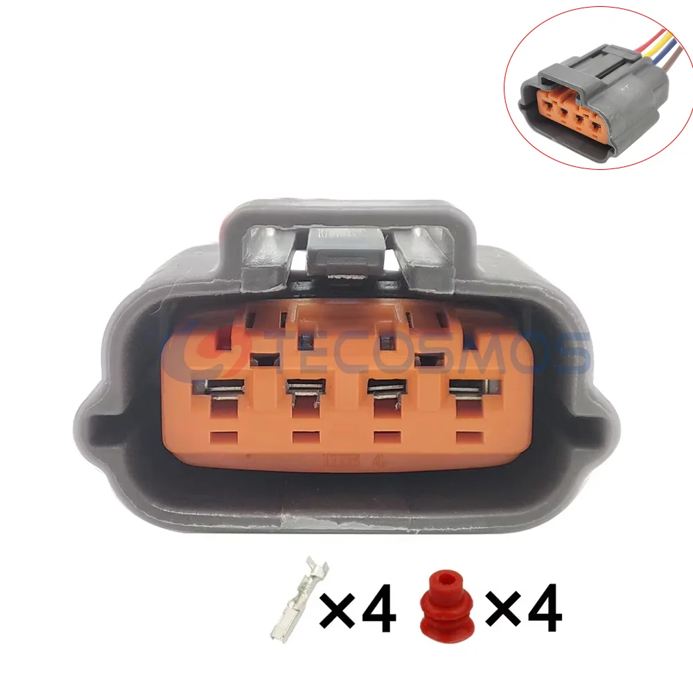 4 Pin Female Waterproof Wire Harness Plug Throttle Position Sensor (TPS) Auto Connector 6195-0030