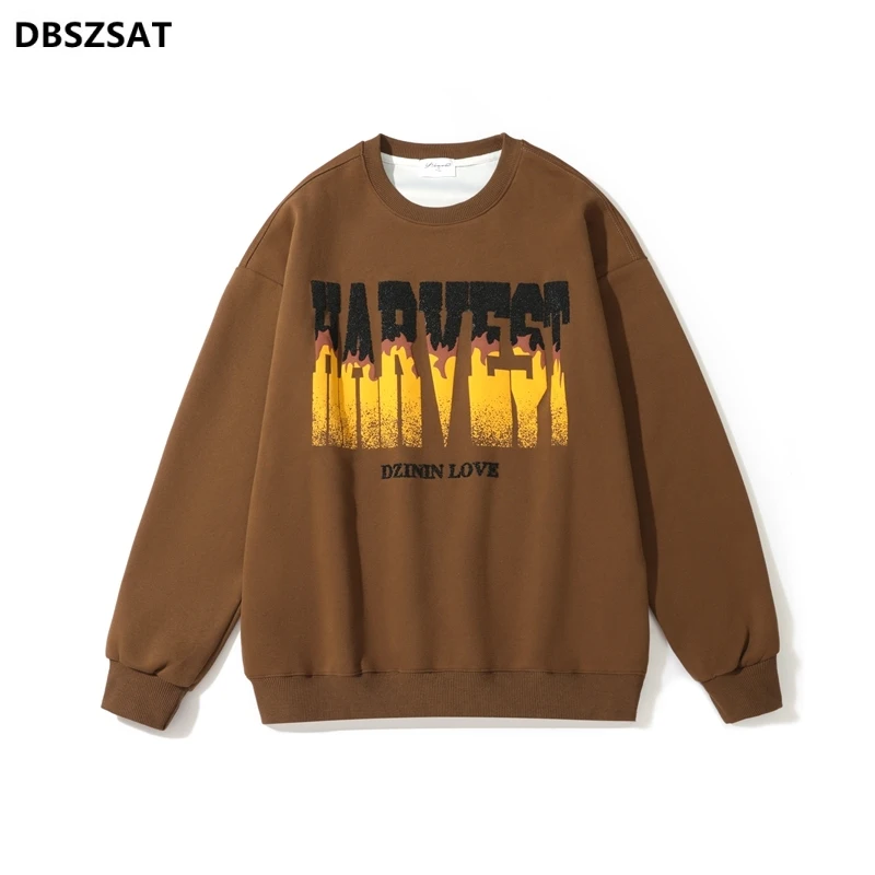 

Plus Size Cotton Sweatshirts Men 2023 New Hip Hop Streetwear Letter Print Casual Oversized Hoodie Male Pullover Tops 8XL