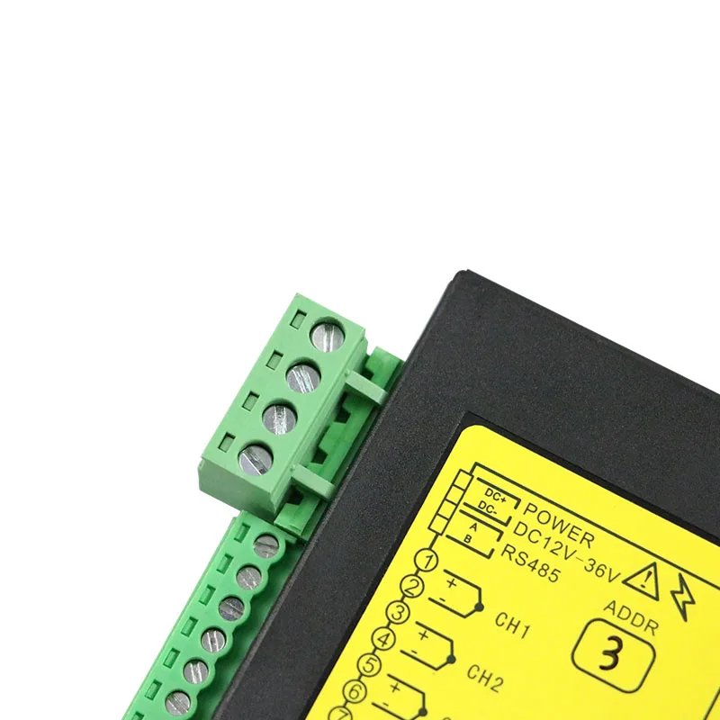 Super-Thin Isolated 8-Channel Analog Input Module RS485 Output HMI/PLC Mv+Thermocouple+4-20ma Universal High ICs