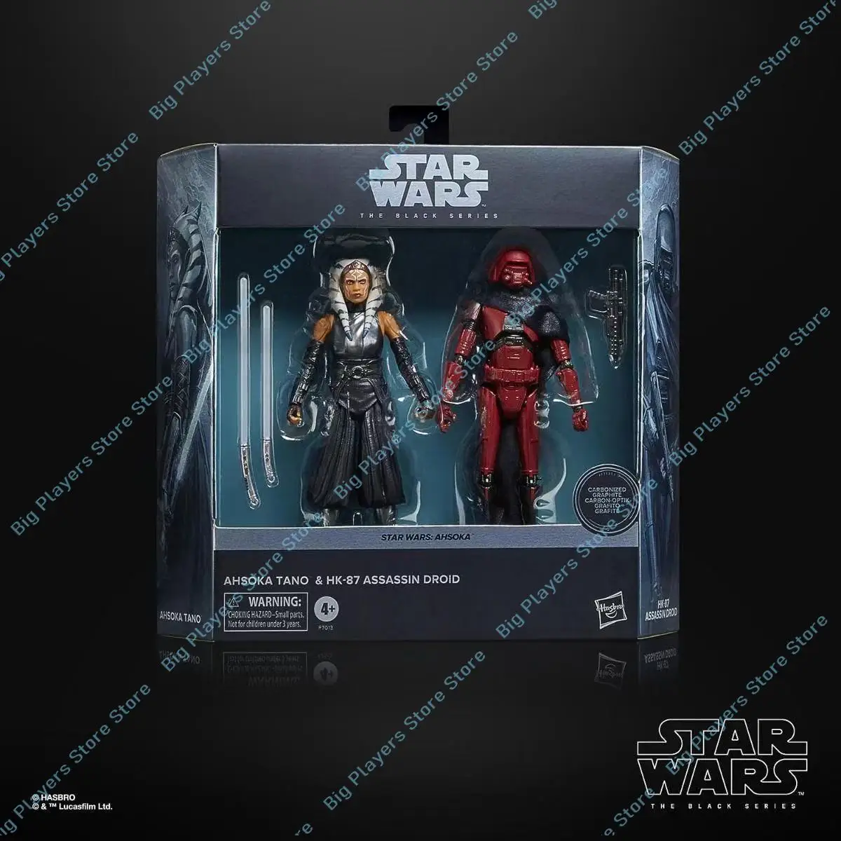 Hasbro Star Wars 6-Zoll-Actionfigur Ahsoka TV-Serien-Version & HK87 Assassin Droid Set