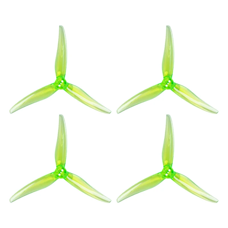 3CGRO-PC Per FPV Freestyle Drone Compatibile 2 Paia 4525 Elica a 3 Pale a Tre Fori per Motore 2004
