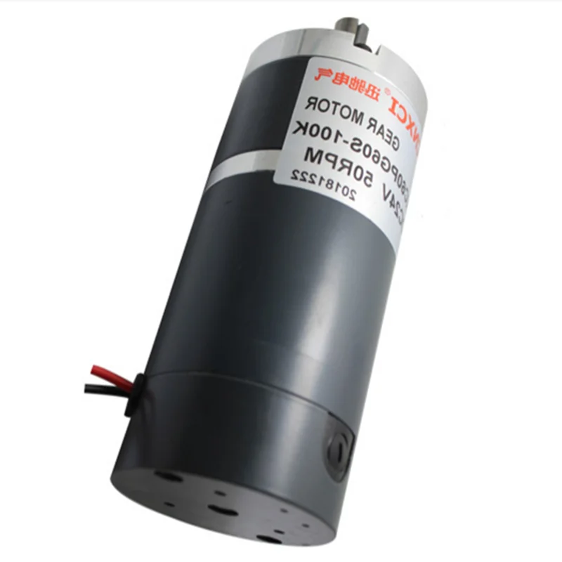 60PG60S High Power High Torque Low Speed Shaft Diameter 12mm DC 12V 24V Brushed Planetary Gear Motor