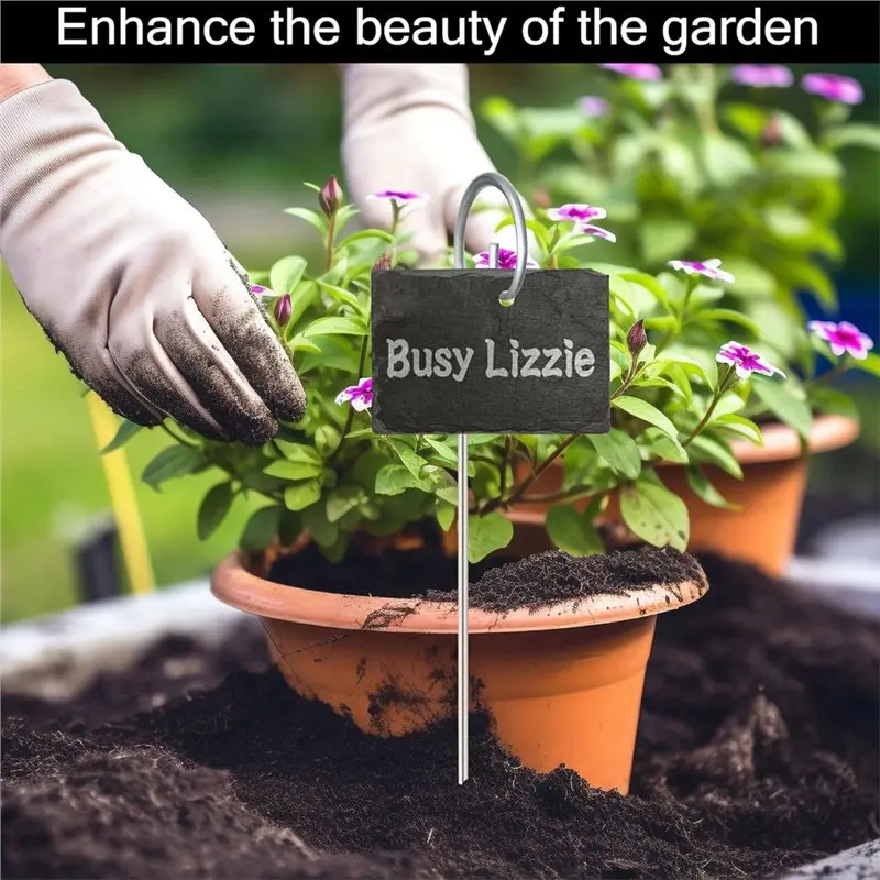 Hot Sale-Rust-Proof 30Pack Silver Plant Label Hooks, 30Cm/11.81In Garden Stake Markers For Flowers, Containers Sign