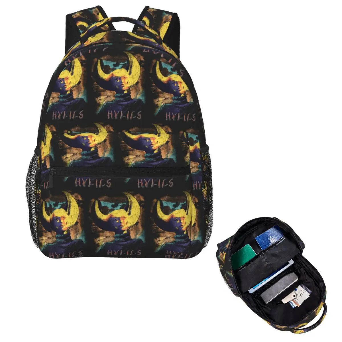 Hylics 2 Surreal Role-playing Game Independent Game Student Backpack School Bag Daypack for Men Women Bookbag Shoulder Bags