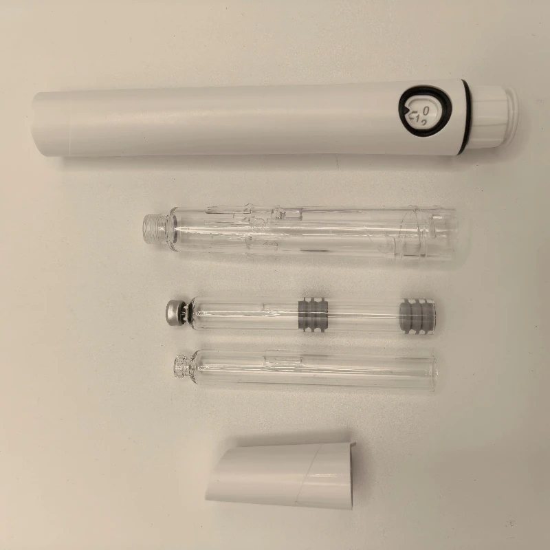 Disposable Dual‑Chamber Injection Pen, 4ml 50IU Precise Dosing Device, High Accuracy Injection Pen