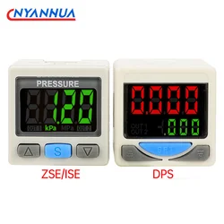 Digital Pressure Gauge Switch ZSE30AF Vacuum Negative Pressure Gauge ISE Positive Pressure DPSN1 Electronic Digital