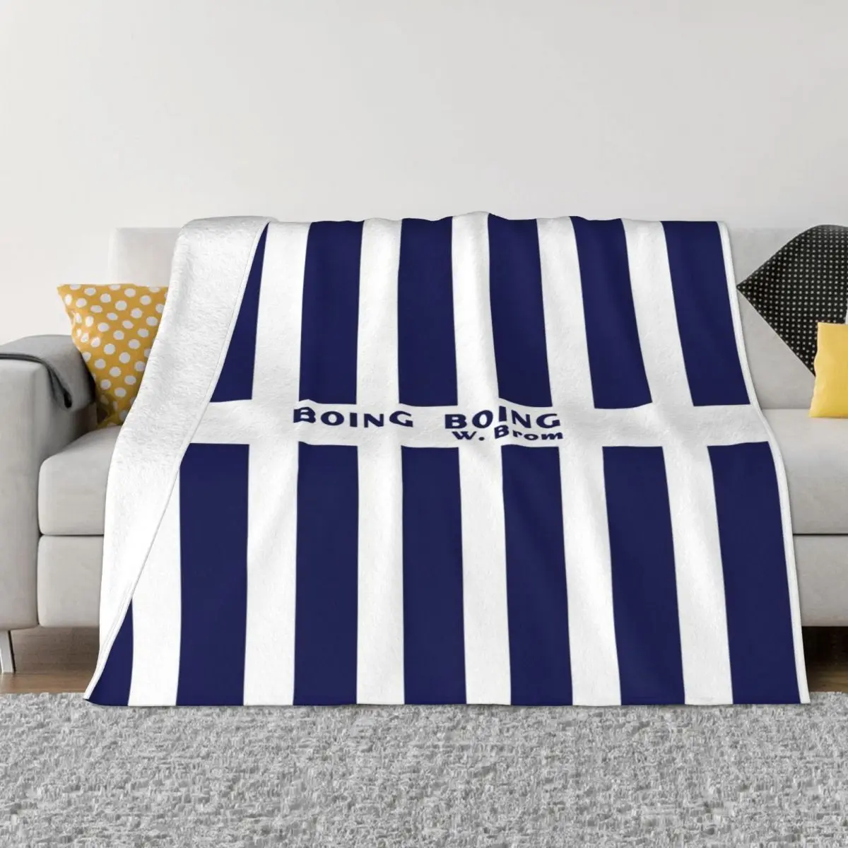 

Boing Boing - W.Brom Throw Blanket Luxury Brand Blanket Blankets Sofas Of Decoration