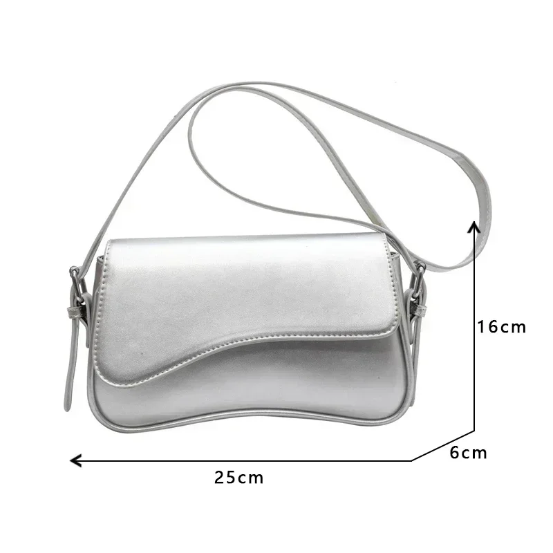 Skórzane torby Crossbody w stylu Vintage dla kobiet 2024 designerskie małe klapki na ramię pod pachami torebki i portmonetki