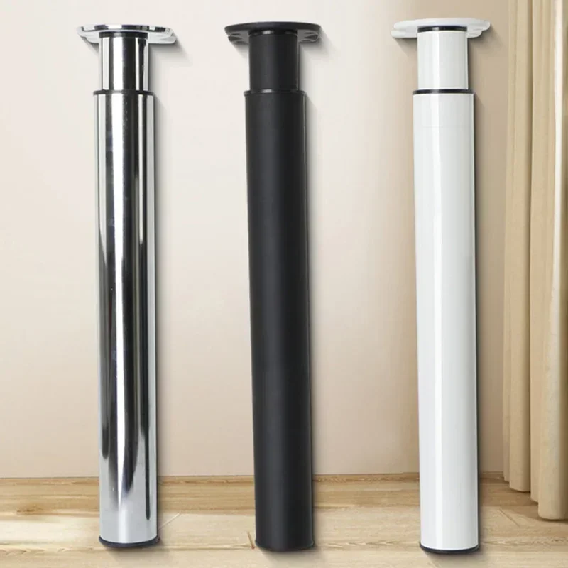 

Heavy duty folding table legs, 70-120 cm high, adjustable telescopic bar legs, cold rolled steel table legs, furniture hardware