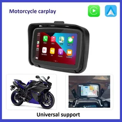 Navifly 2024 moto Wireless Carplay Android Auto navigazione portatile GPS schermo da 5 pollici IPX7 moto Display impermeabile BT