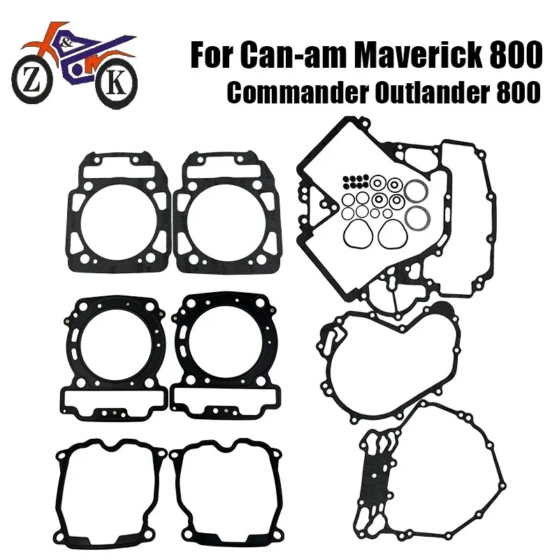 

Motorcycle ATV Engine Gasket Seal Kit Replace For Can-am Commander Outlander 800 Defender Maverick 800 STD 4X4 808956 420684165