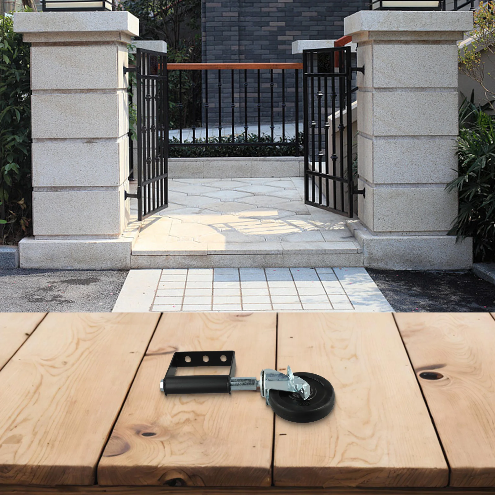 

Black Wheel With Brake Wear-Resistant Wheel Adjustable Length Wheel Aging Resistant Spring Cost-Effective Solution