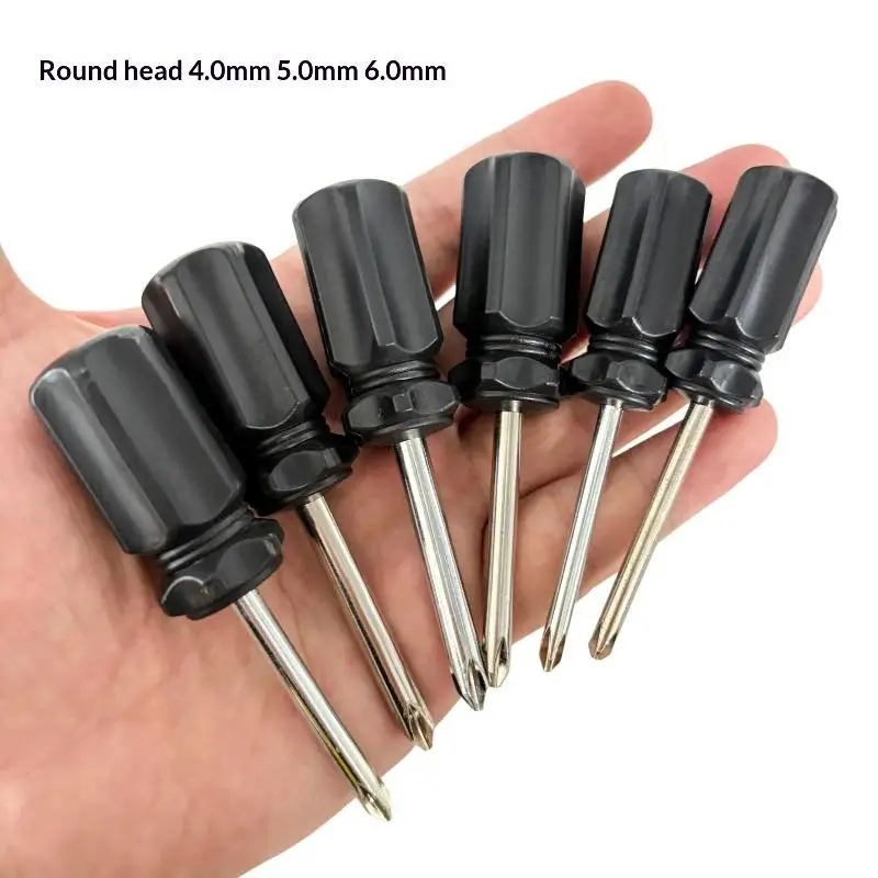 6Pcs Mini Screwdriver Set Nonslip Handle Rustproof Shaft For Home DIY Electronics Repair