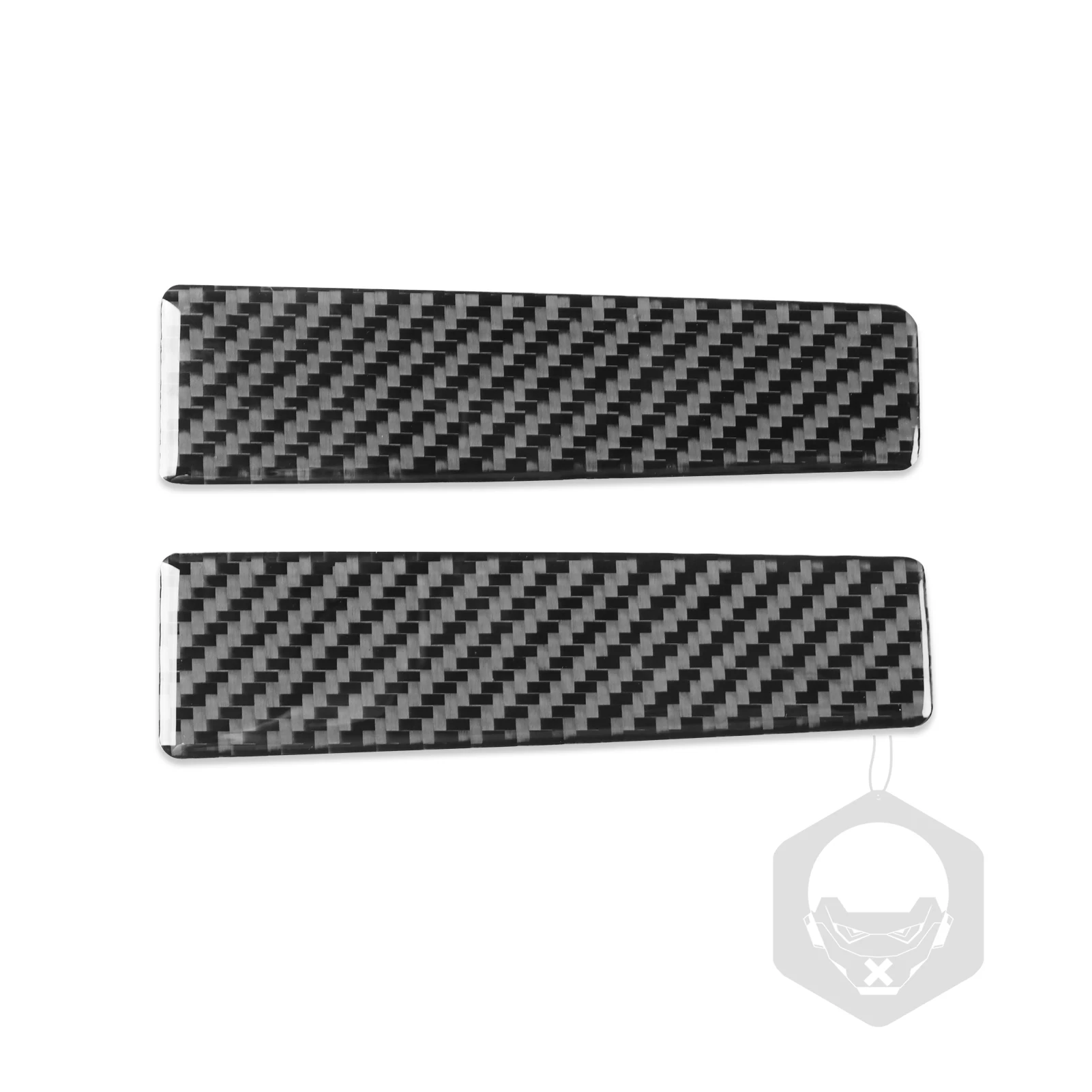 for FJ Cruiser 2007-2017 2018 2019 2020 2021 Rear Door Grab Handle Decals Decoration Trim Car Interior Accessories Carbon Fiber