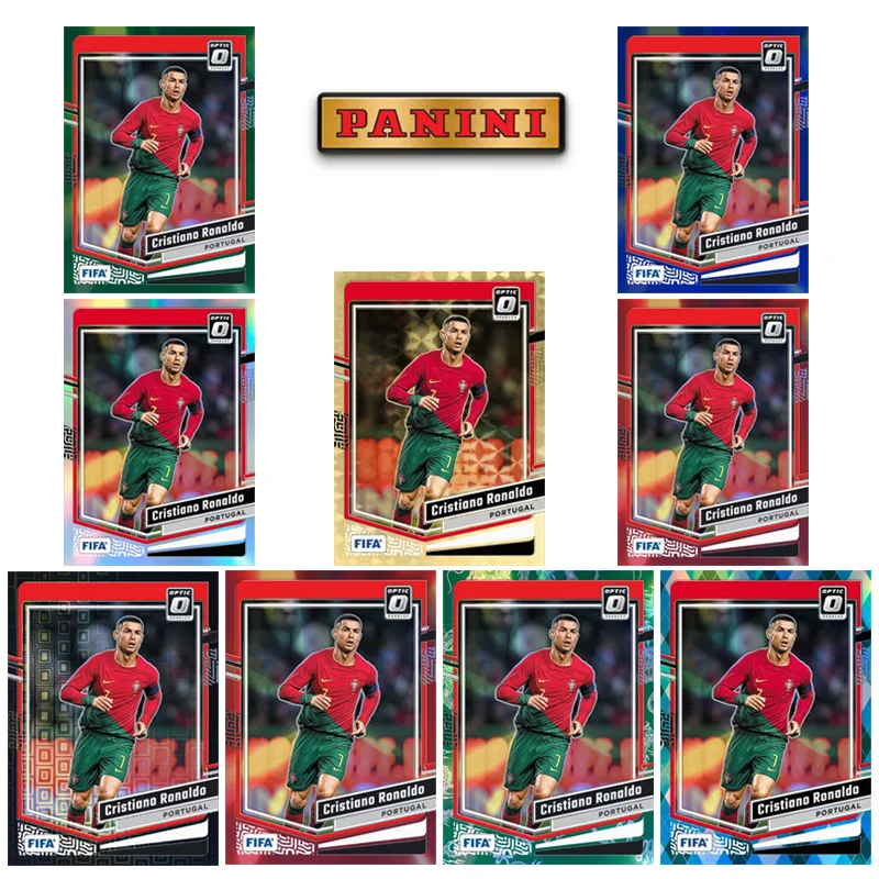

Panini Diy Homemade 2023 Donruss Base Optic Cristiano Ronaldo Portugal Football Star Trading Cards Birthday Gift Collection