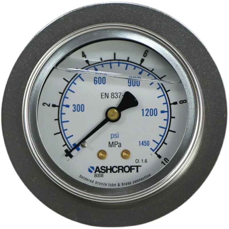 

For IELTS gauge imported from the United States shock-absorbing stainless steel excavator measuring hydraulic press axial gauge