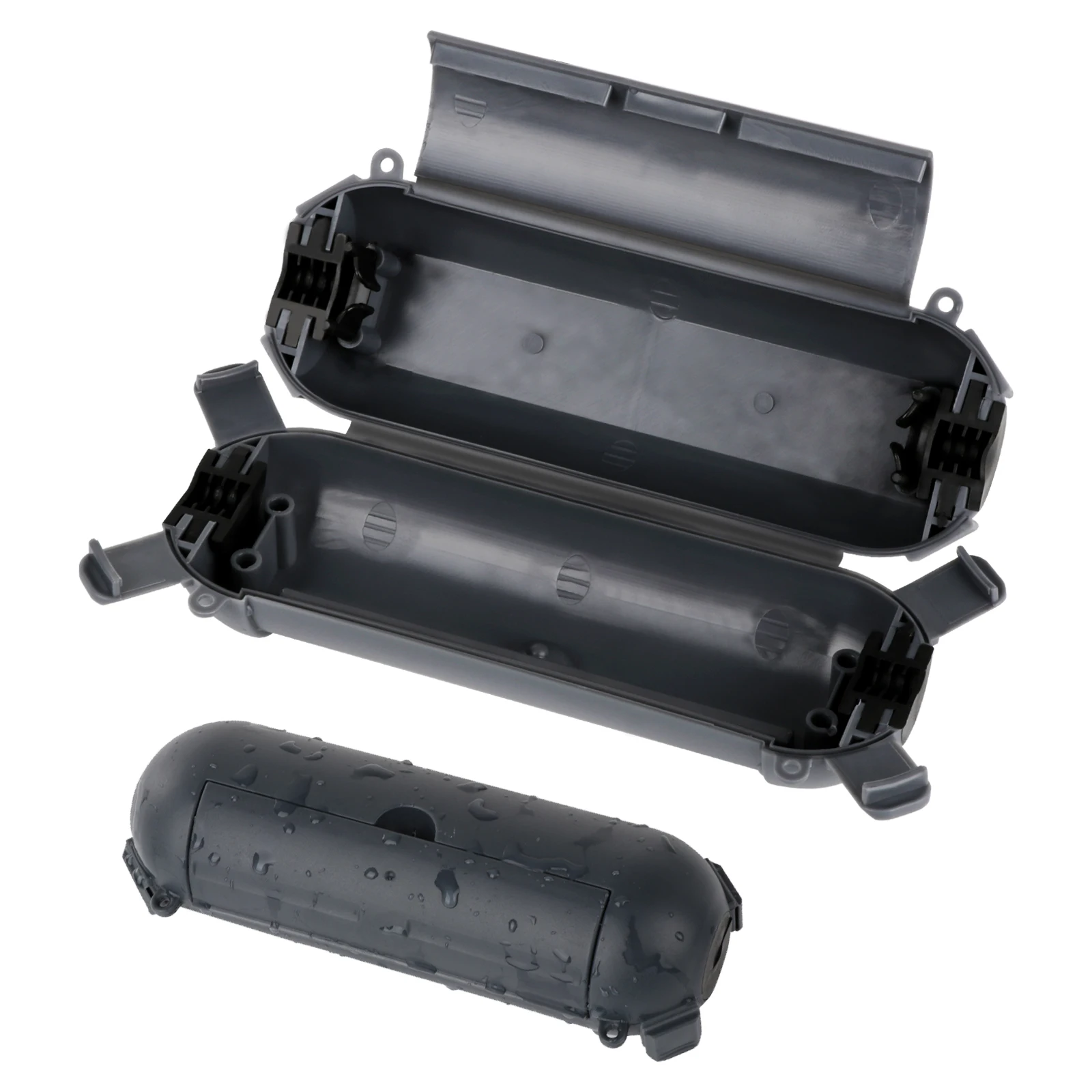 

2 шт. мини-компактный водонепроницаемый IP44 наружная соединительная коробка аксессуары для дома для уличных вилок/струнных фонарей/электрических кабелей/проводов