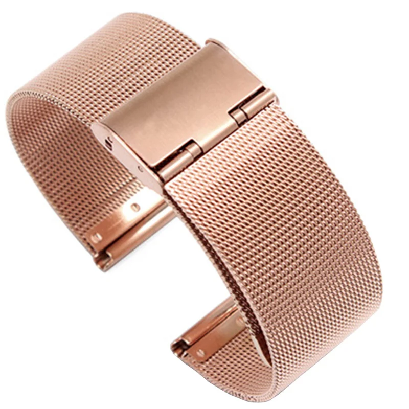 Watch Bands Watch Milanese Strap 12mm 14mm 16mm 18mm 20mm 22mm Men Women Steel Watchmm Strap Suitable for smartwatches