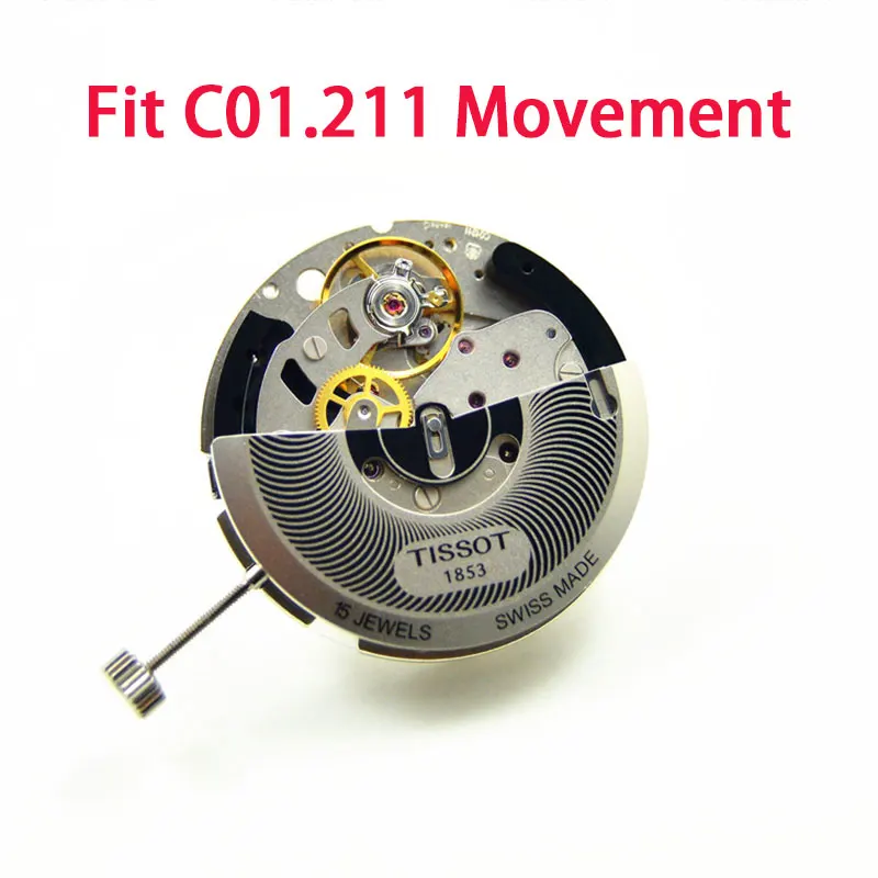 Imagem -05 - Movimento Assista Reparação Parte Acessórios Movimento Escapement Fork Gravidade Escapemen Roda Fit Tissot Eta C01.211 C06.111 Original