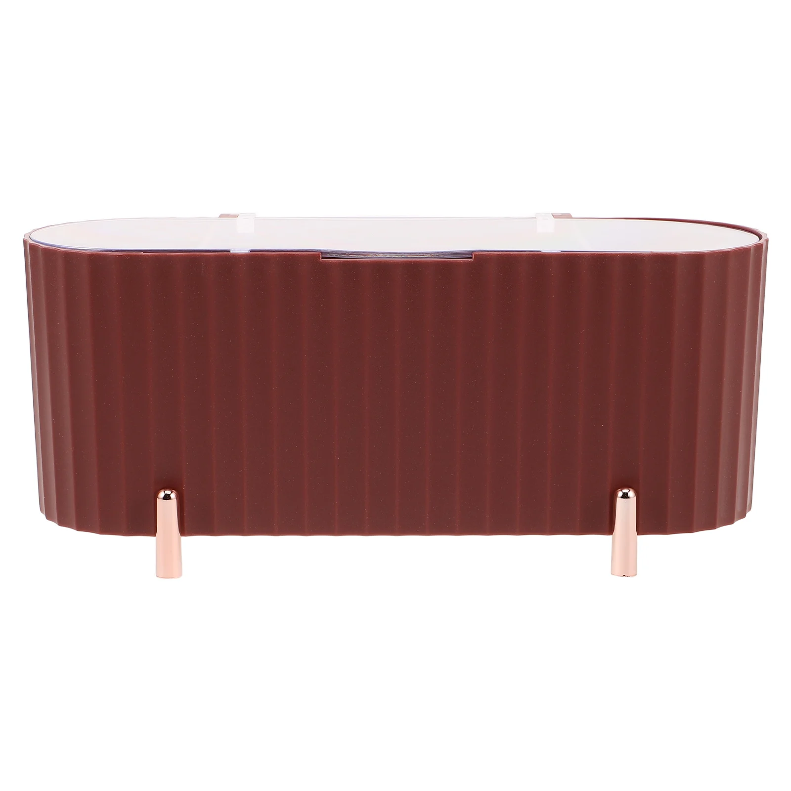 

Sanitary Napkin Storage Box Compact Multifunctional Organizer For Bathroom Skincare Items Grime Proof Lid Small