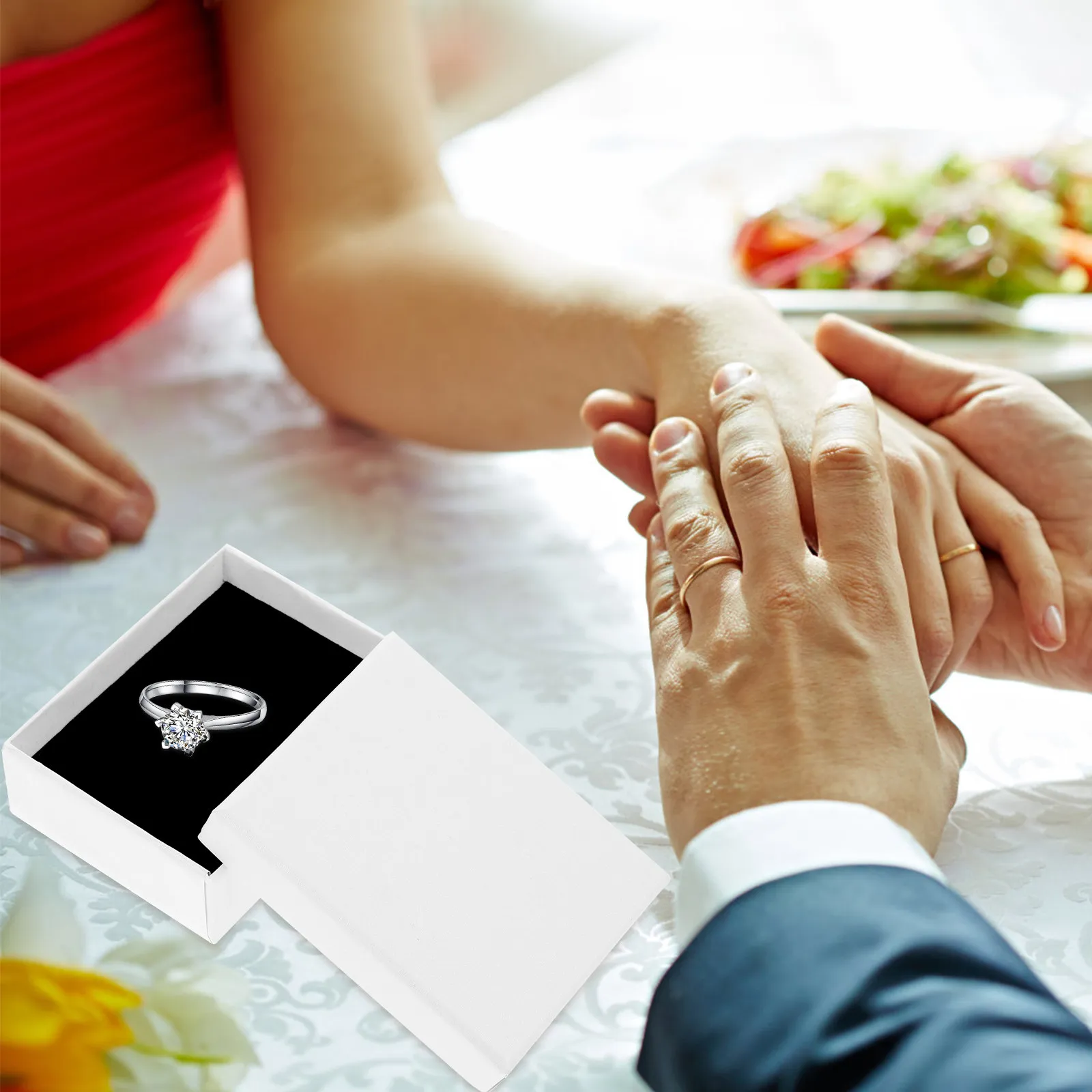 

Набор из 18 штук: маленькие картонные коробки для ювелирных украшений, упаковка для серег, браслетов, подарочные коробки для ожерелий