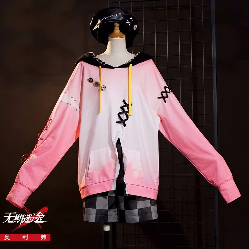 

InYOYO Olifer Cosplay Costume Anime Path To Nowhere Game Suit Lovely Hoodies Uniform Halloween Party Outfit XS-XXL New 2023