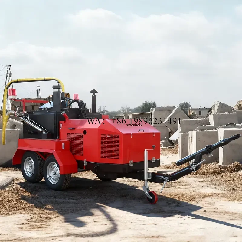 Wmwmnu for FURD Large Easy-to-Operate High-Efficiency 18.4KW Engine 500-Liter Trailer Asphalt Pavement Crack Sealing