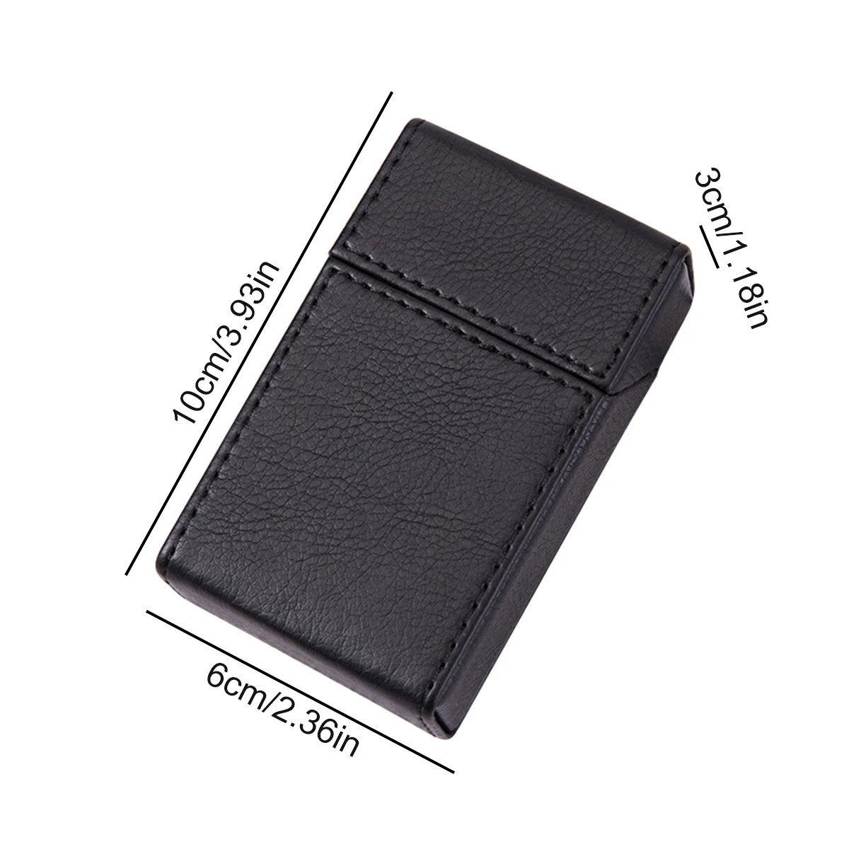 PU Leather Cigarette Case For Tobacco Storage Box Holder For Holding Up To 20 Cigar Protective Cover Lighter Sleeve Gadgets