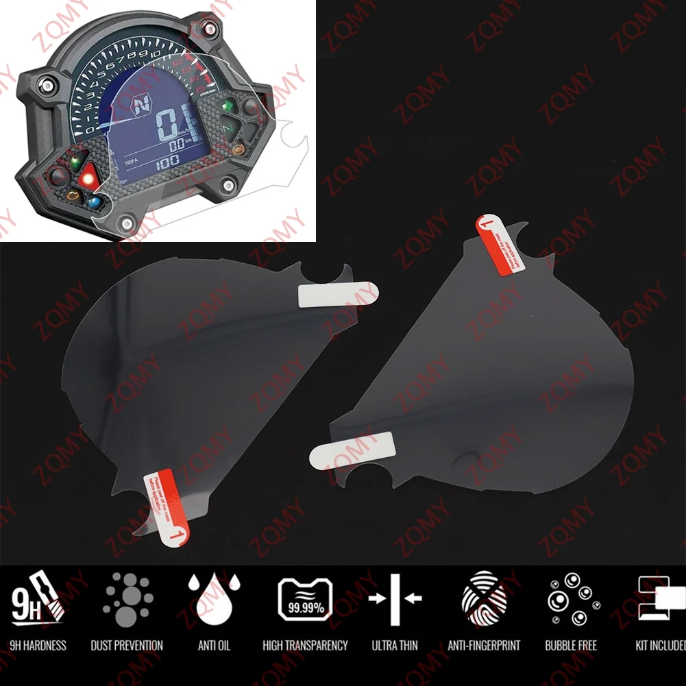 2PCS Motorcycle Cluster Scratch Protection Film Screen Protector For KAWASAKI Z250 Z400 Z650 Z900