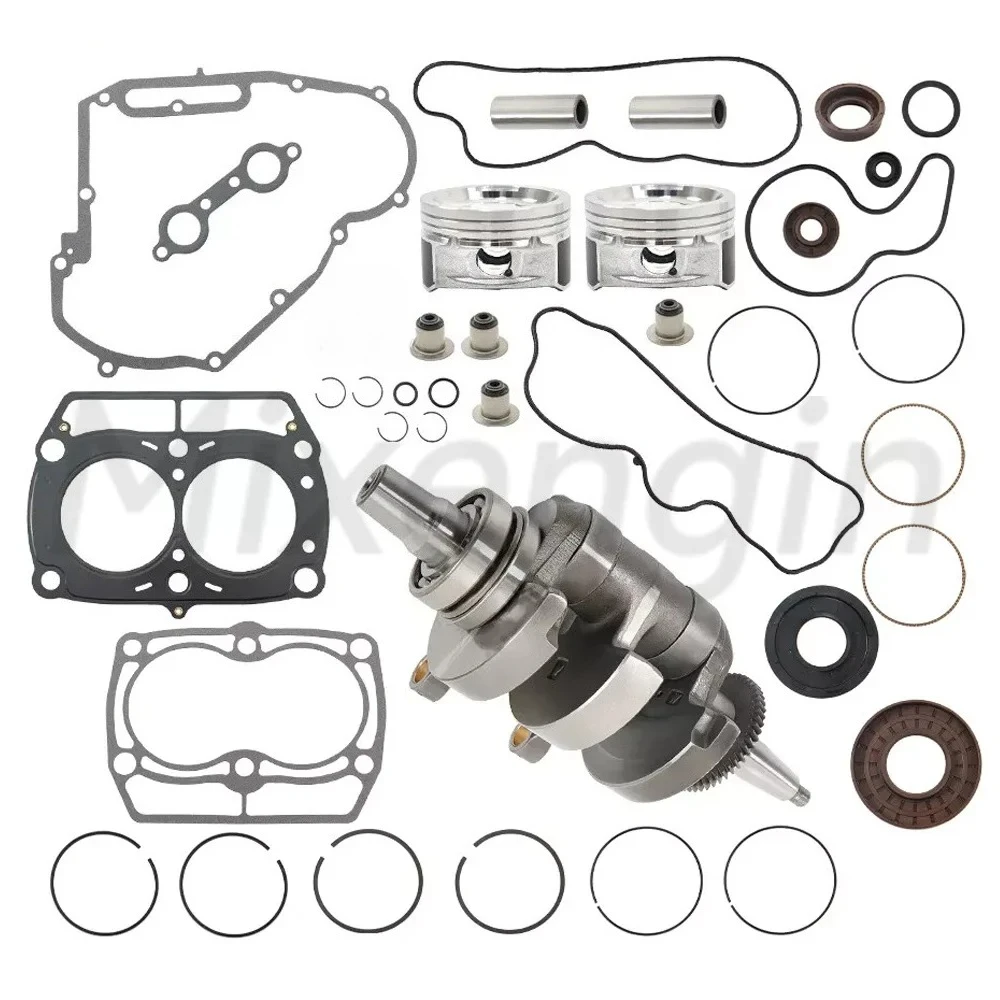 ATV UTV Motor Engine Parts Crankshaft piston gasket Rebuild Overhaul kit For Polaris Sportsman Ranger RZR 800 2205112 2005-2017