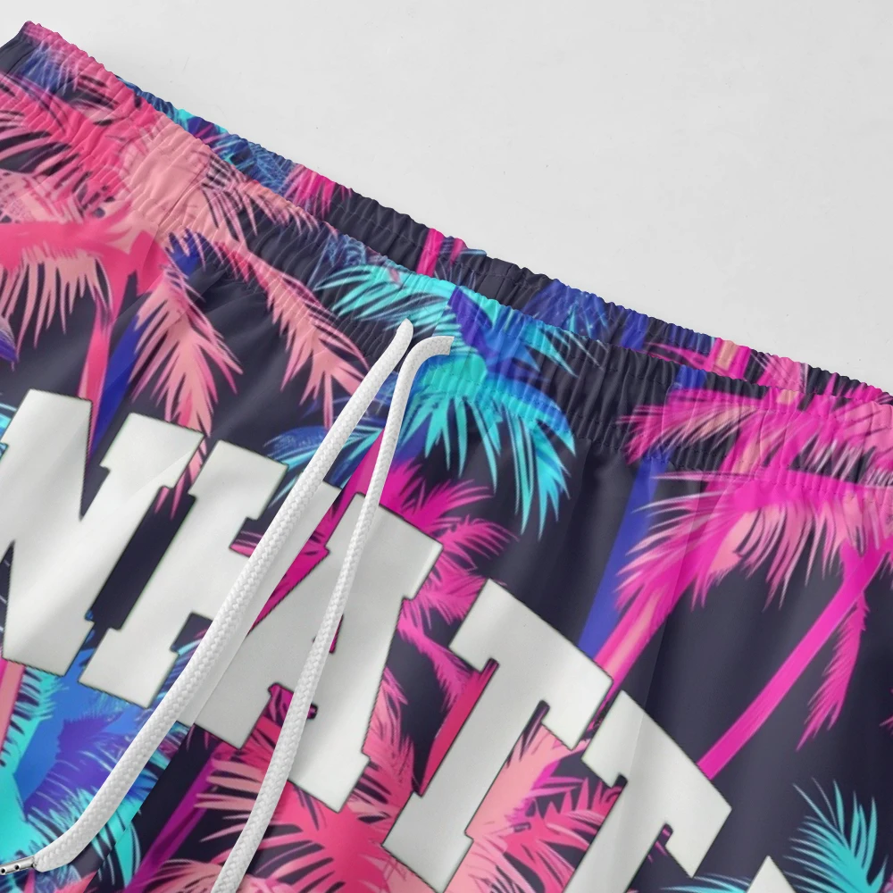 Sneldrogende trendy feestzwembroek voor heren voor zomerfestivals Zomervakanties Strandshorts Stijlvolle lichtgewicht zwemshorts