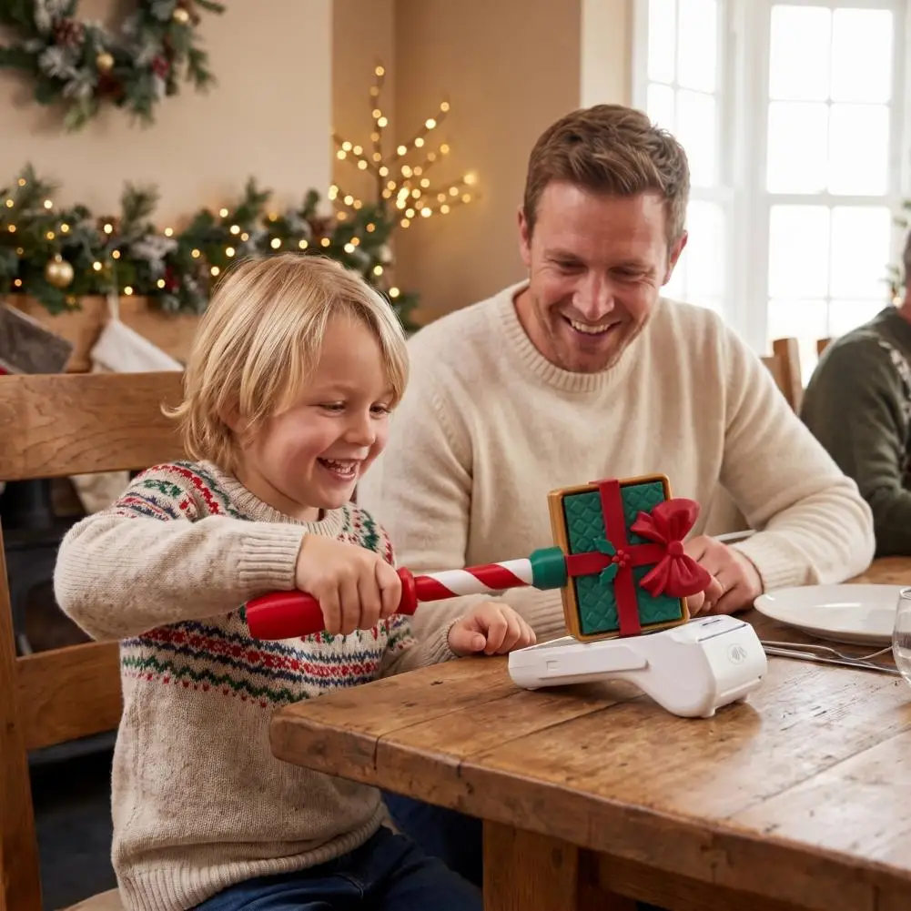 Christmas Card Holder Wand Contactless Payment Accessory Christmas Tap to Pay Wand 3d Printed Contactless Credit Card for Debit