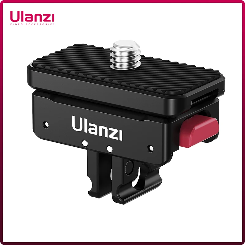 

Ulanzi Magnetic Quick Release Mount for Insta360 X4 X3 ONE X2 ONE R ONE X ONE RS Ace Pro Invisible In 360° Shots