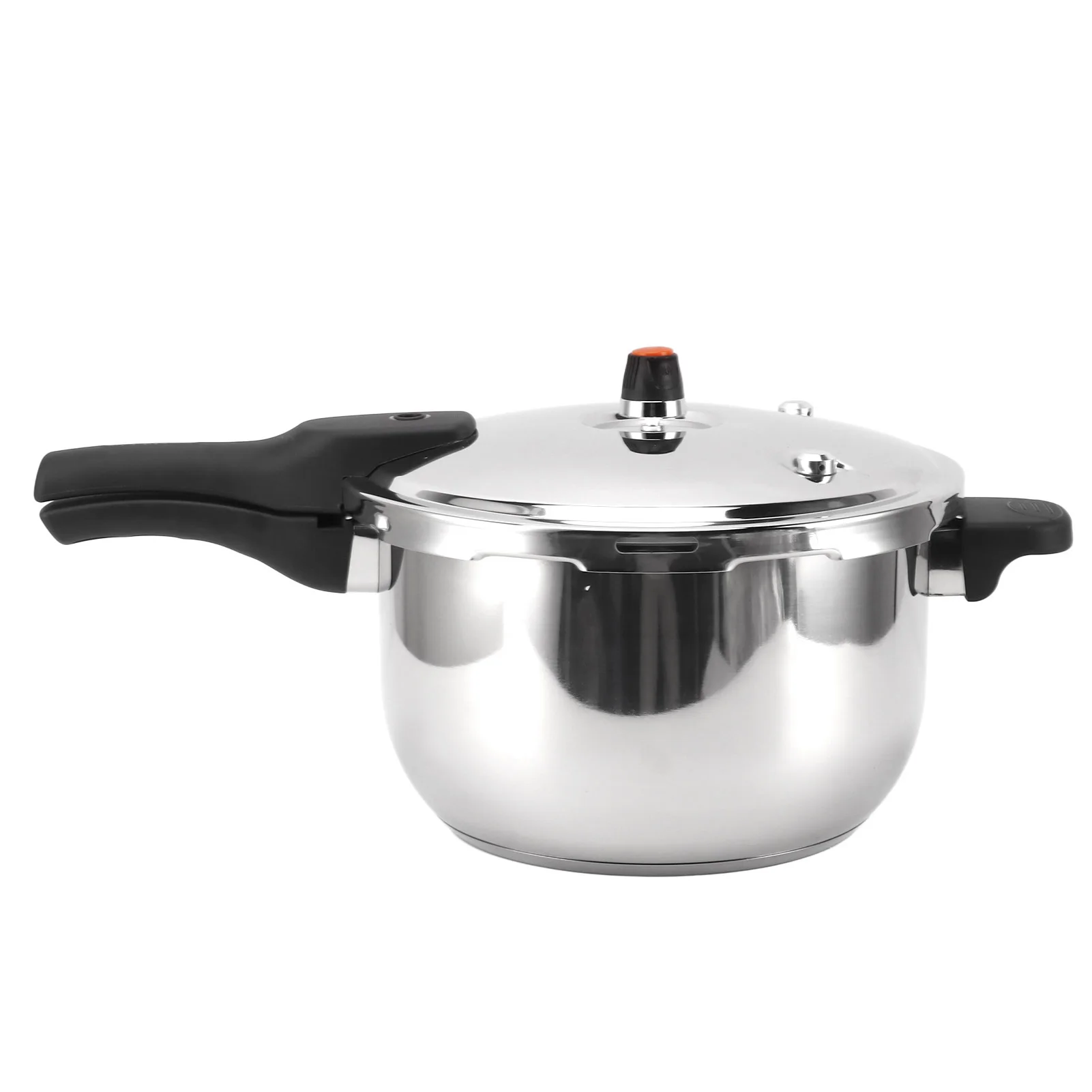 Pressure Cooker Stainless Steel Explosion Proof Multifunctional with Safety Valve 80KPA Security Handle Pressure Cooking Pot