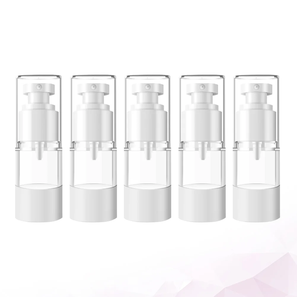 

5 Pcs Lotion Bottle Dispenser Liquid Subpackaging Portable Travel Container Empty